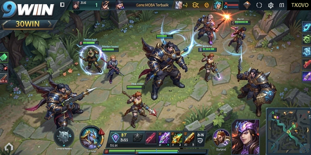 Tampilan menarik dari gameplay <strong>9WIN</strong> yang menegangkan.