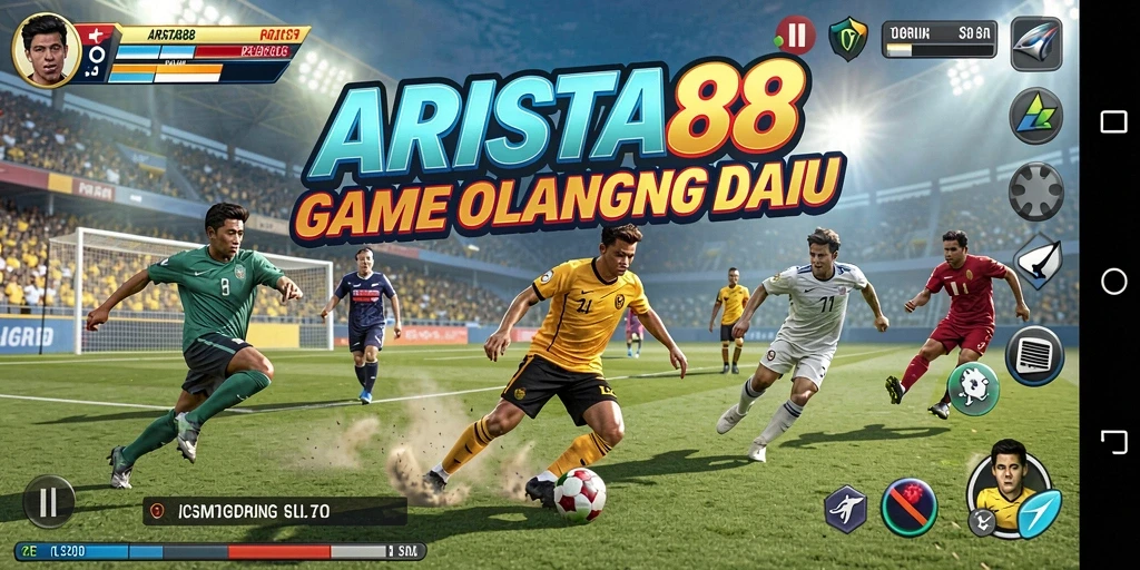 Tampilan gameplay ARISTA88 yang menarik dan penuh aksi olahraga.