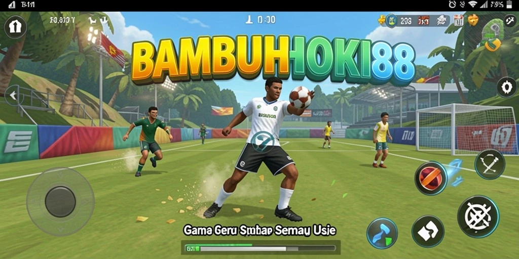 Tampilan gameplay BAMBUHOKI88 yang menegangkan di lapangan.