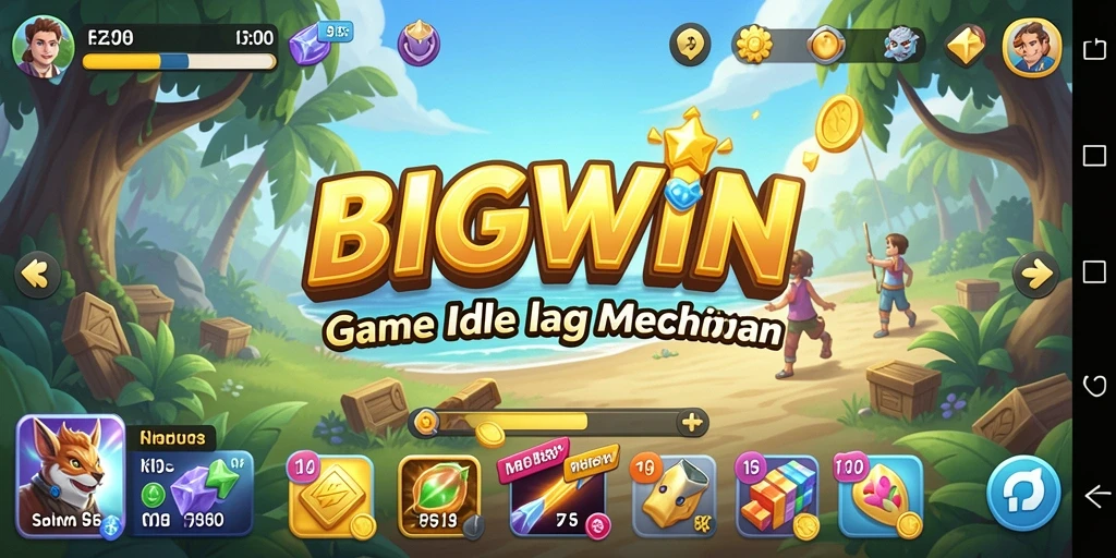 Gameplay menarik <strong>BIGWIN</strong> dengan mekanisme Idle yang menyenangkan.
