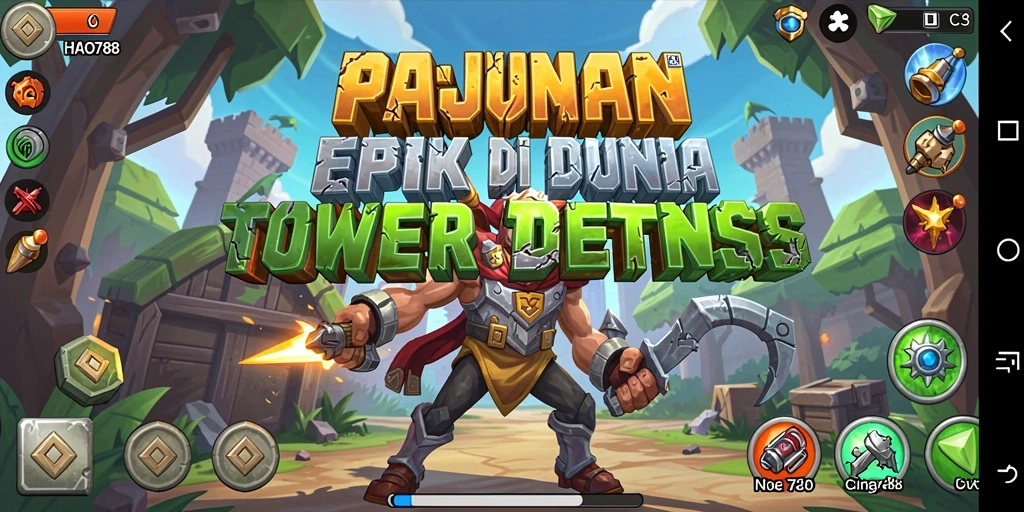 Gameplay menarik dari HAO788 menampilkan strategi Tower Defense yang mendebarkan.