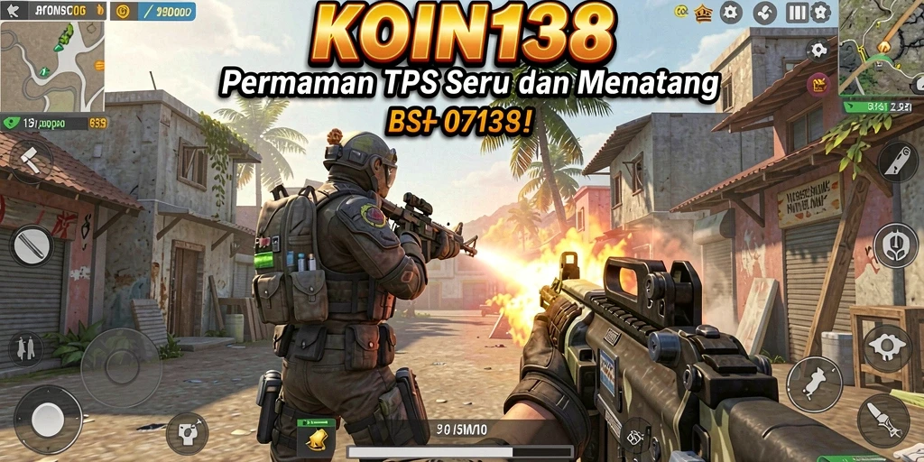 Gameplay seru KOIN138 yang memberikan pengalaman TPS luar biasa.