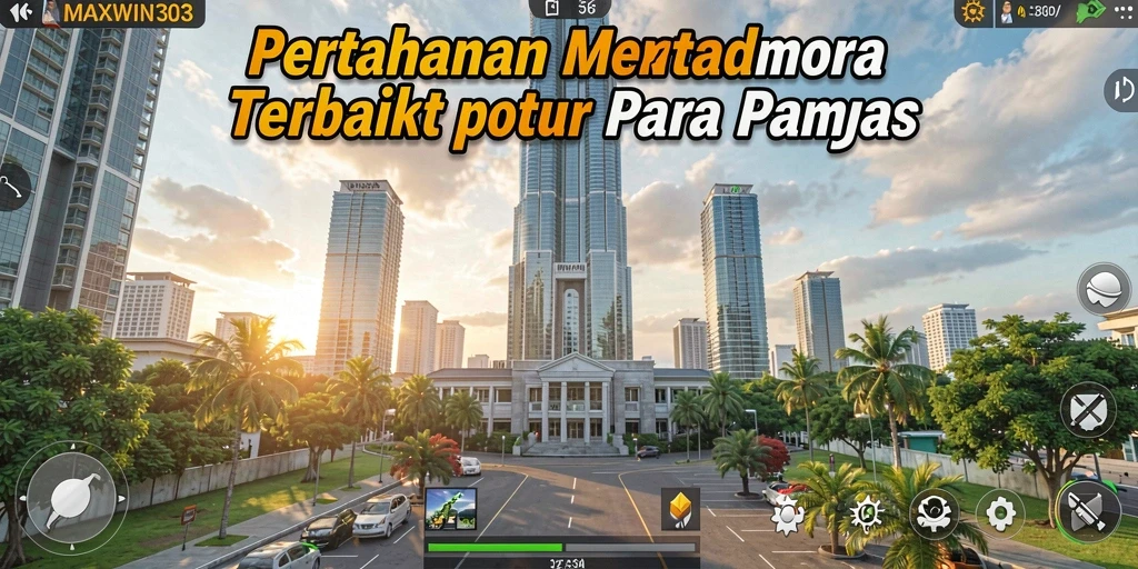 Tangkapan layar menunjukkan gameplay menara yang mendebarkan di MAXWIN303.