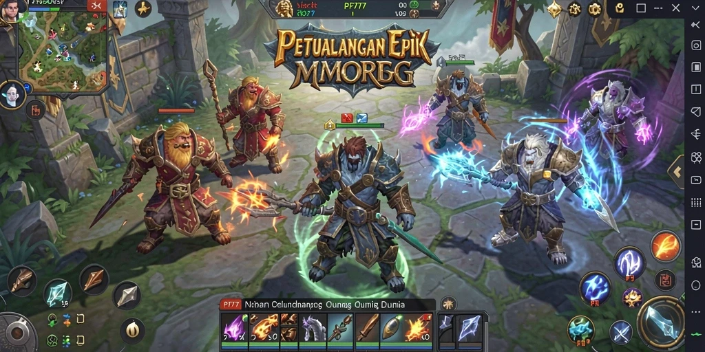 Gameplay menarik dalam dunia fantasi PF777.
