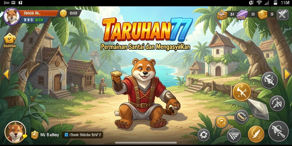 Tampilan gameplay TARUHAN77 yang mengasyikkan dan penuh warna.