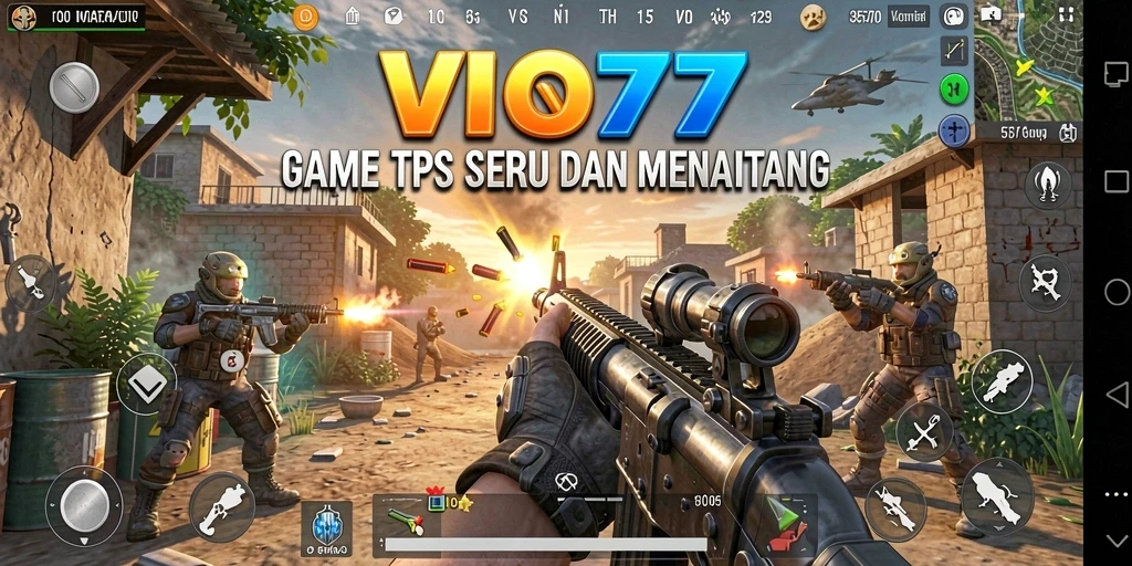 Tampilan gameplay VIO77 yang mendebarkan dan penuh aksi.
